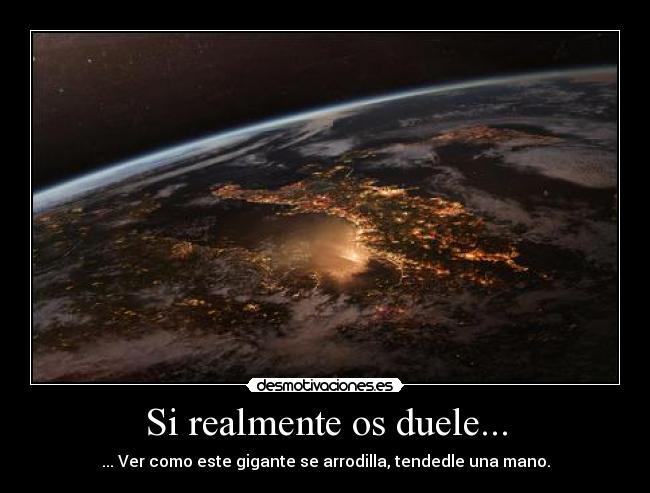 carteles tierra desmotivaciones