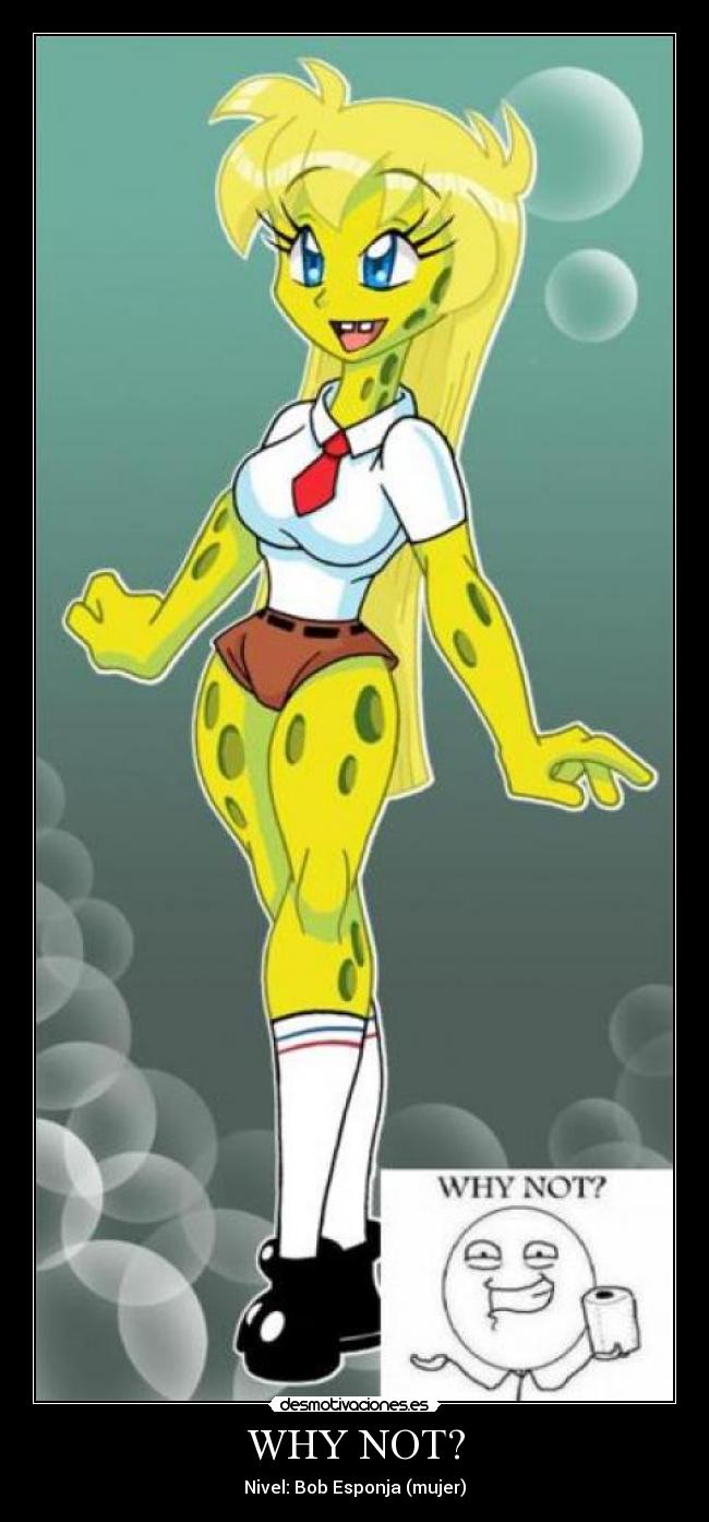 WHY NOT? - Nivel: Bob Esponja (mujer)