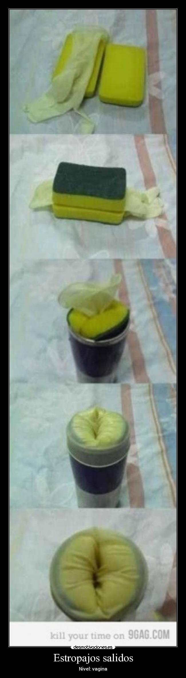 Estropajos salidos - Nivel: vagina