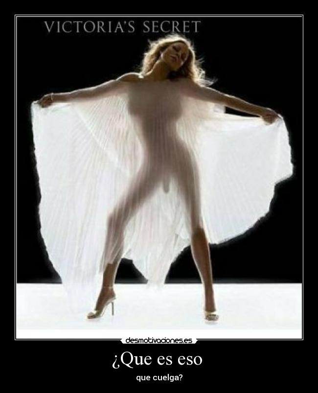 ¿Que es eso  - que cuelga?