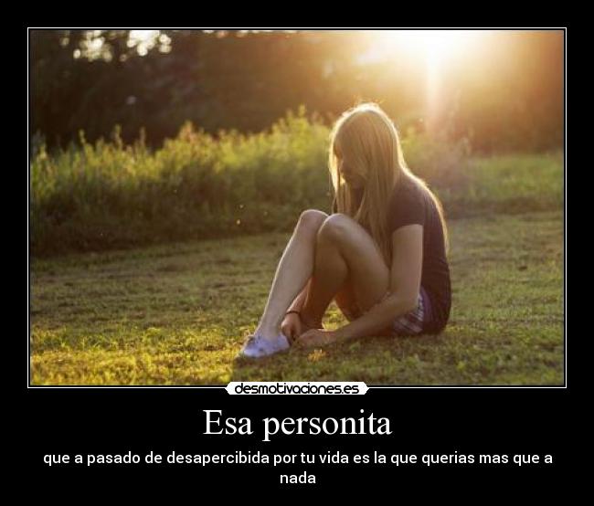 Esa personita -