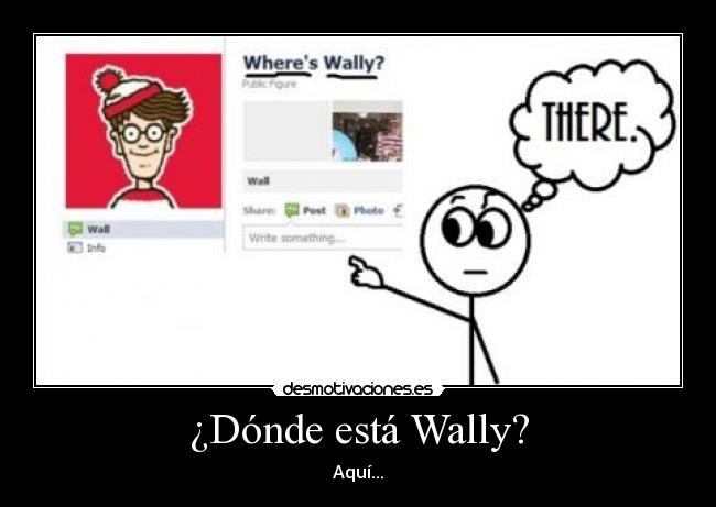 ¿Dónde está Wally? - Aquí...