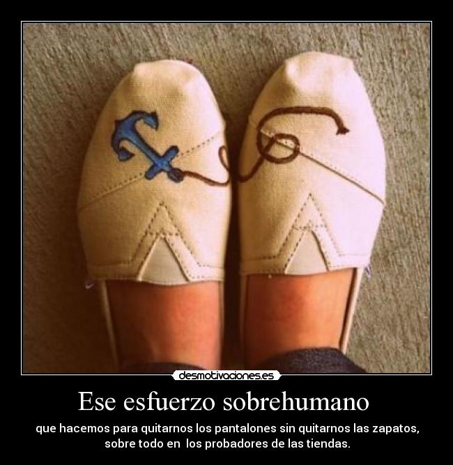 carteles zapatos desmotivaciones