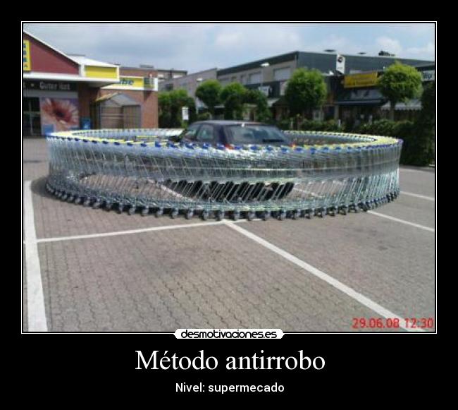 Método antirrobo - 