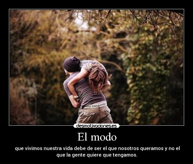 El modo - 