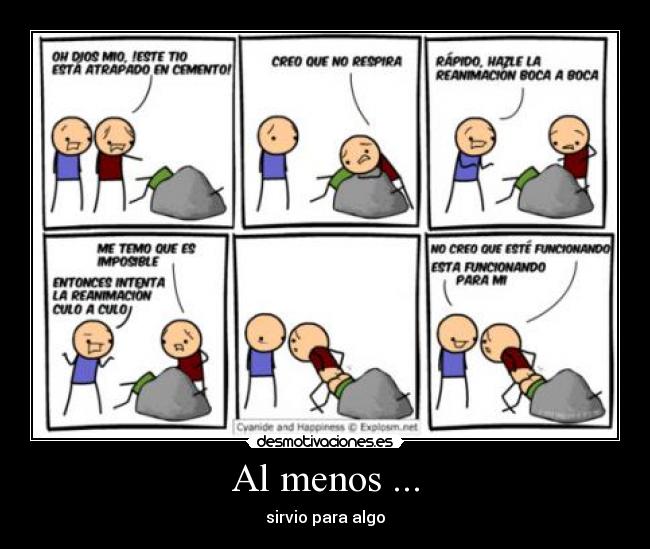 Al menos ... - 