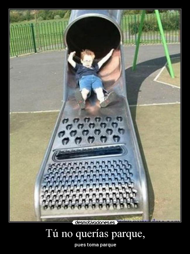 carteles parquecito desmotivaciones
