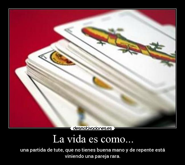 La vida es como... - 