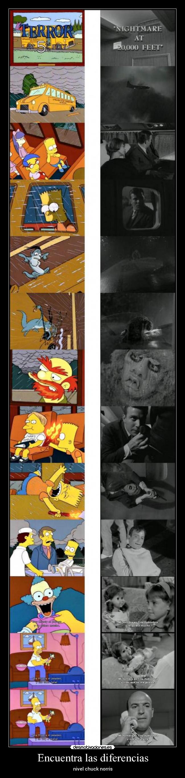 Encuentra las diferencias - 