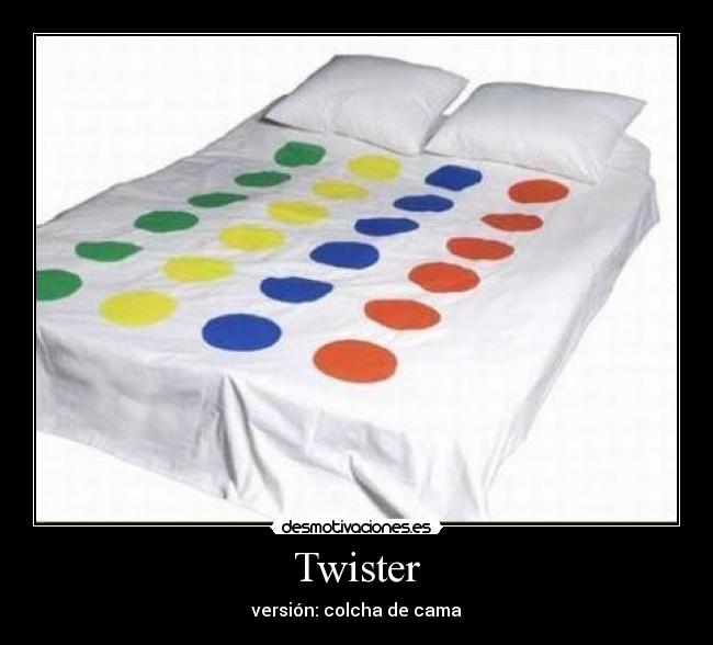 Twister - versión: colcha de cama
