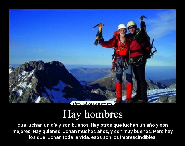 Hay hombres -