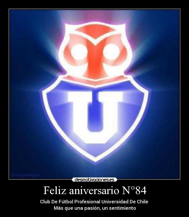 Feliz aniversario N°84 -
