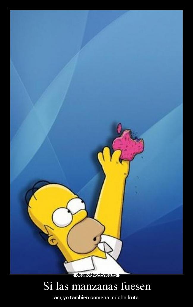 Si las manzanas fuesen -