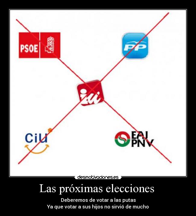 Las próximas elecciones  - 