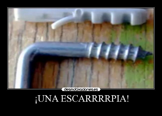 ¡UNA ESCARRRRPIA! - 