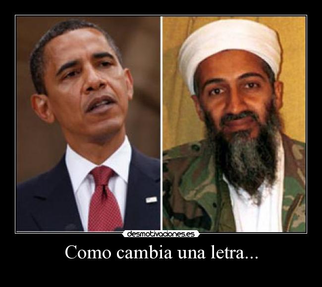 Como cambia una letra... -