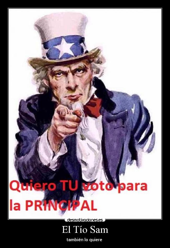 El Tío Sam - también lo quiere 