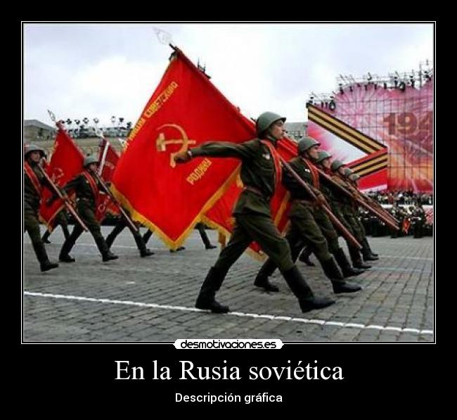 En la Rusia soviética - Descripción gráfica