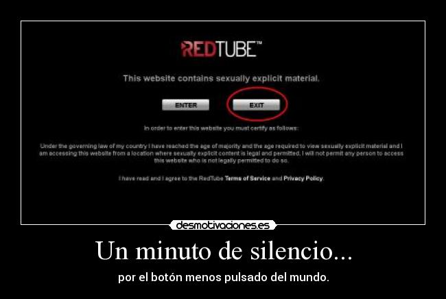 Un minuto de silencio... - 