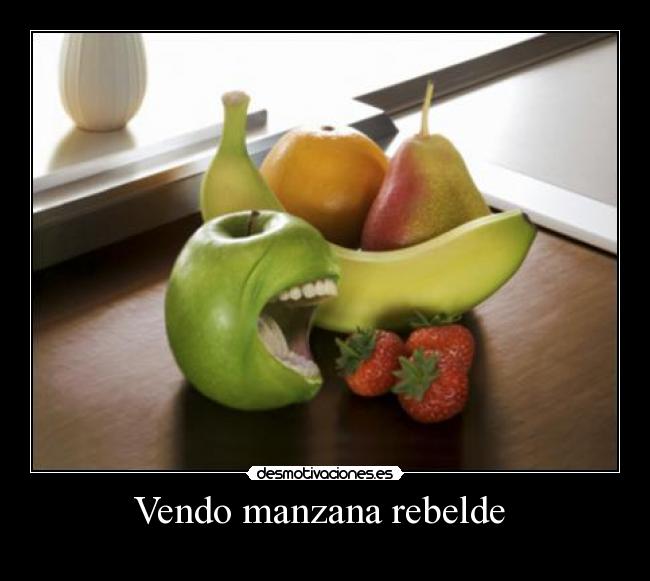 Vendo manzana rebelde -