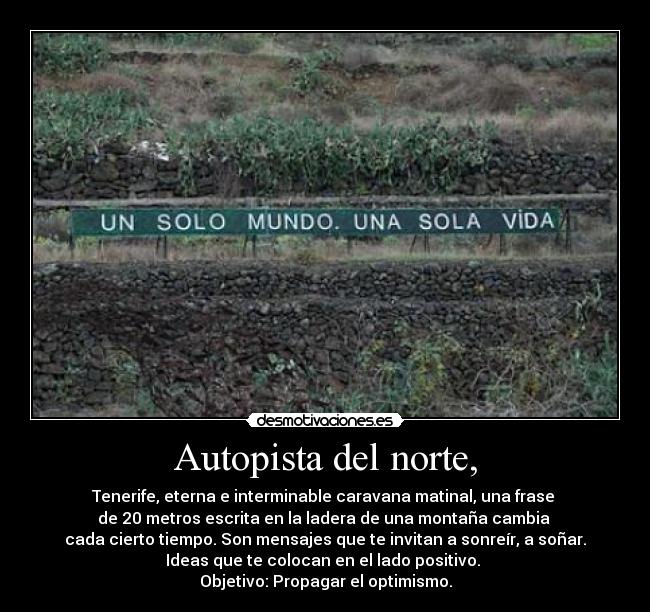 Autopista del norte, - 