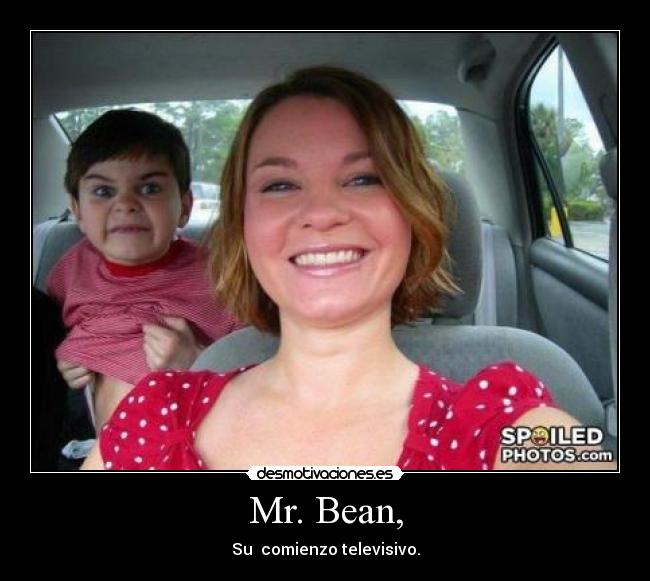 Mr. Bean, - Su comienzo televisivo.