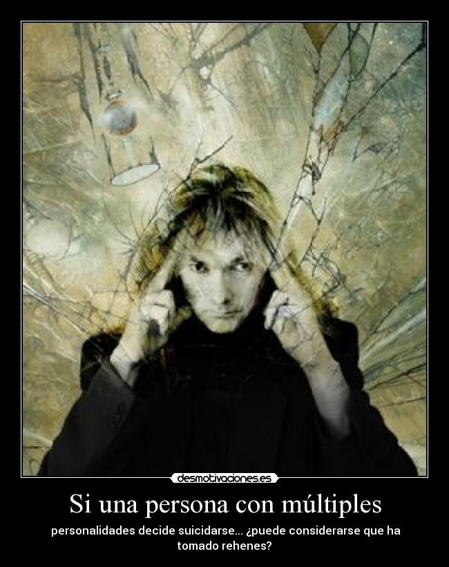 Si una persona con múltiples -