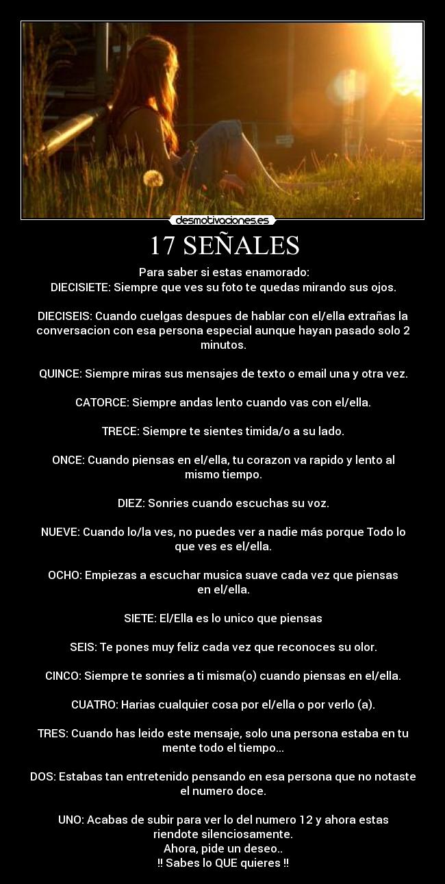17 SEÑALES - 