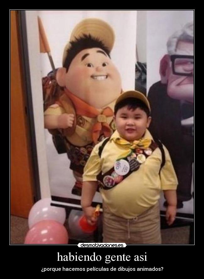 habiendo gente asi - ¿porque hacemos películas de dibujos animados?
