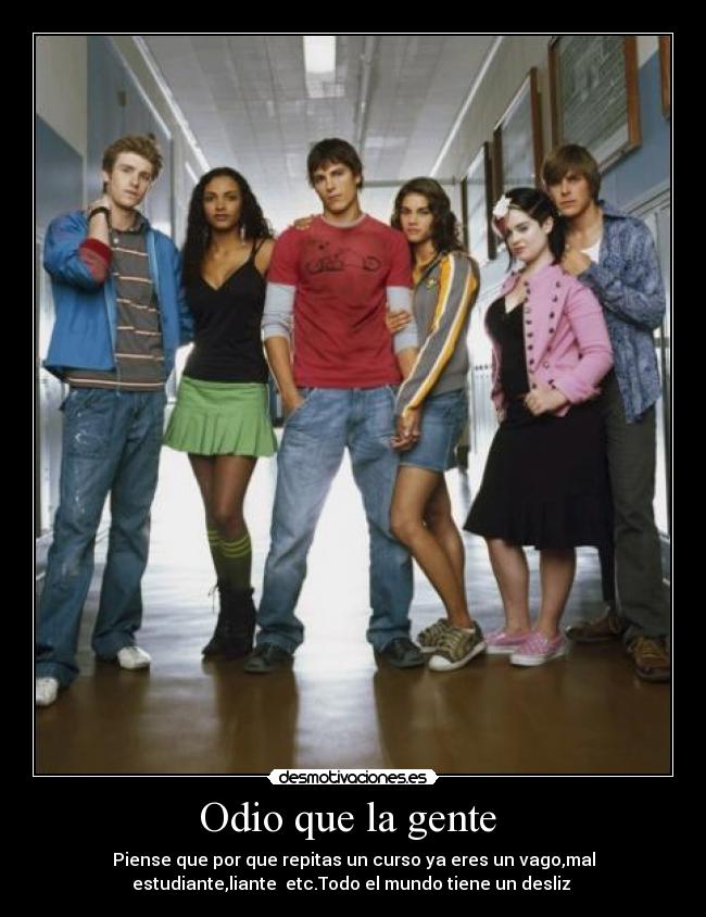 Odio que la gente  - 