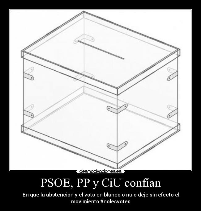 PSOE, PP y CiU confían - 