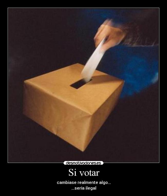 Si votar - 