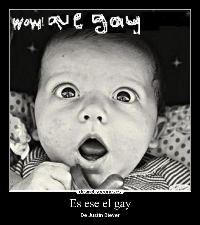 Es ese el gay -