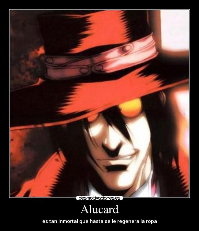 carteles alucard desmotivaciones