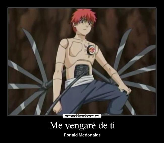 Me vengaré de tí - Ronald Mcdonalds