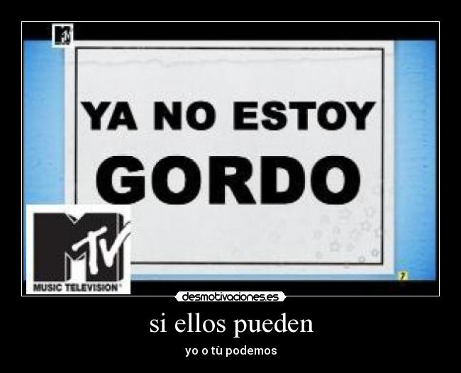 carteles oestoy gordo desmotivaciones