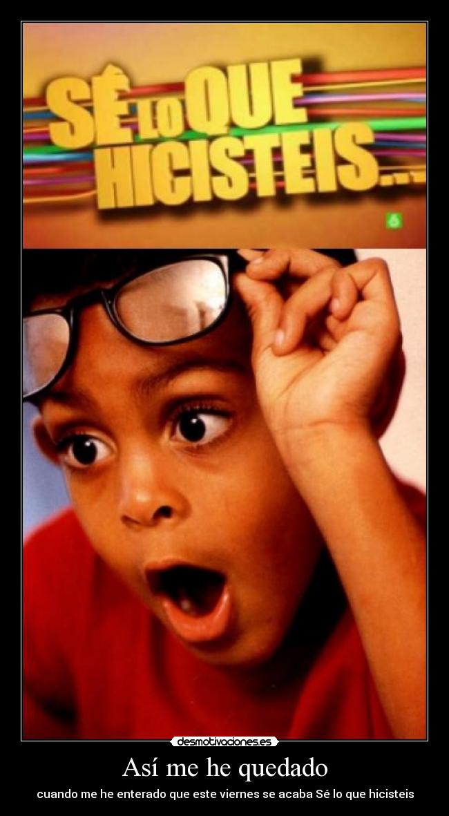 carteles se que hicisteis acaba desmotivaciones