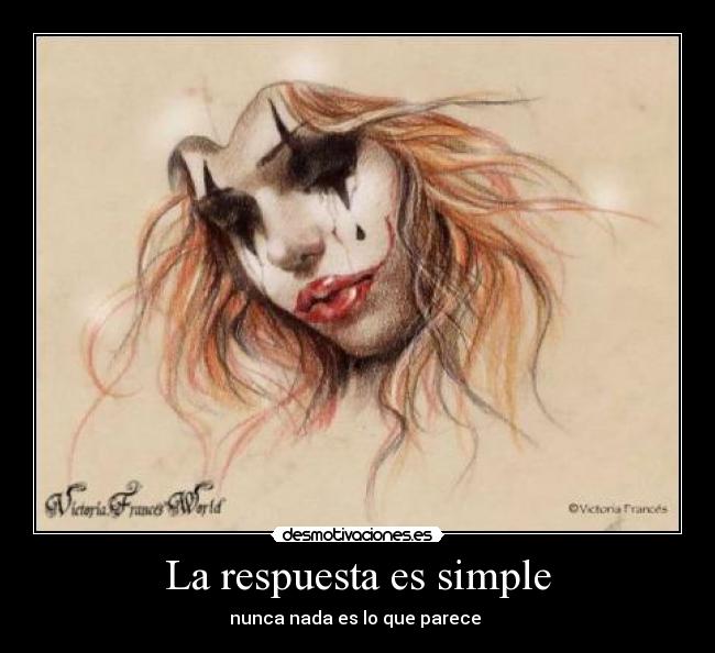 La respuesta es simple - 