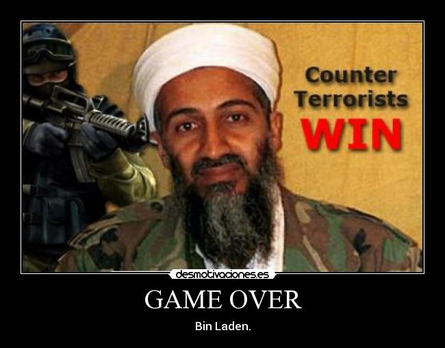 GAME OVER - Bin Laden.