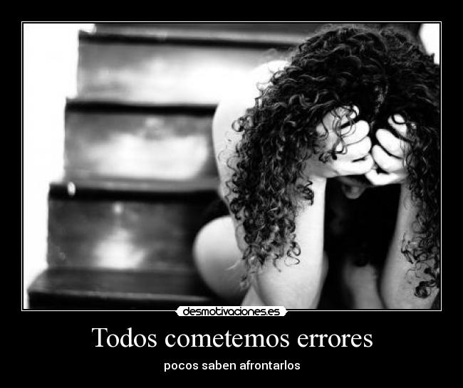 Todos cometemos errores -