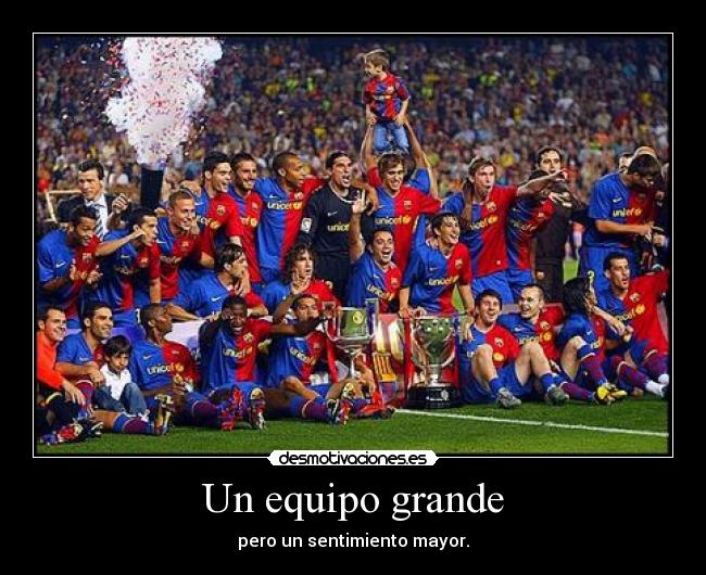 Un equipo grande - 