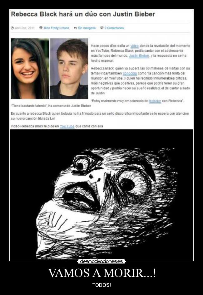 VAMOS A MORIR...! - TODOS!