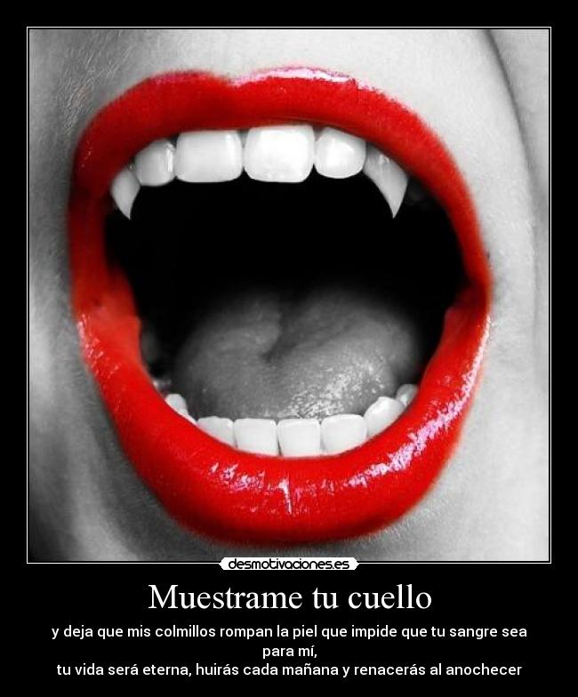 Muestrame tu cuello - 