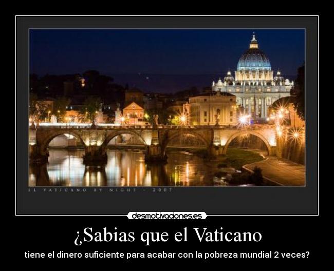 ¿Sabias que el Vaticano - 