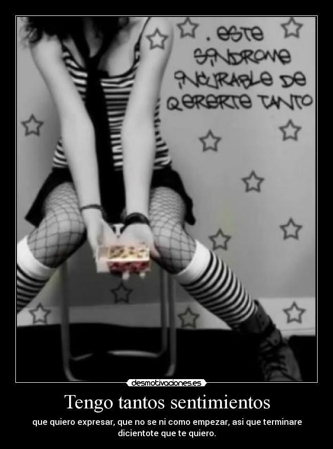 Tengo tantos sentimientos - 