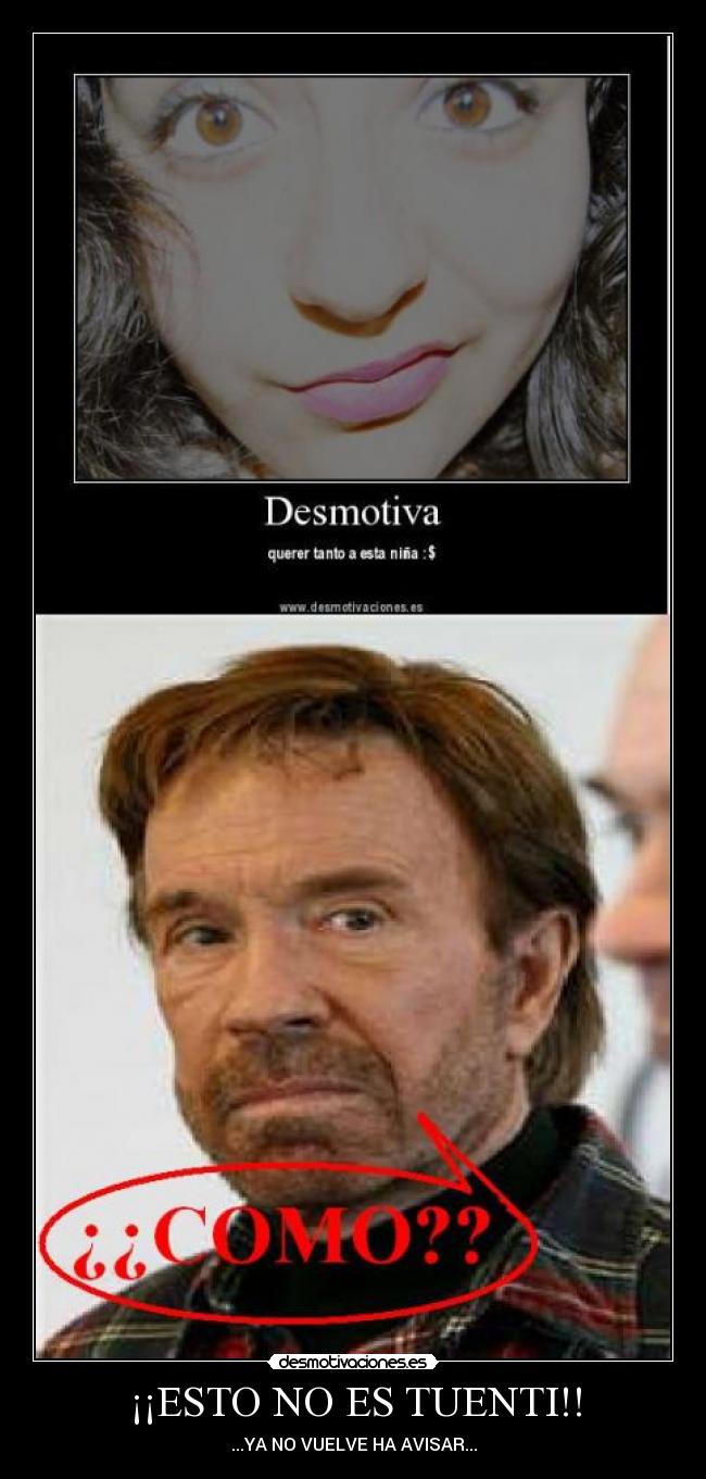 ¡¡ESTO NO ES TUENTI!! -