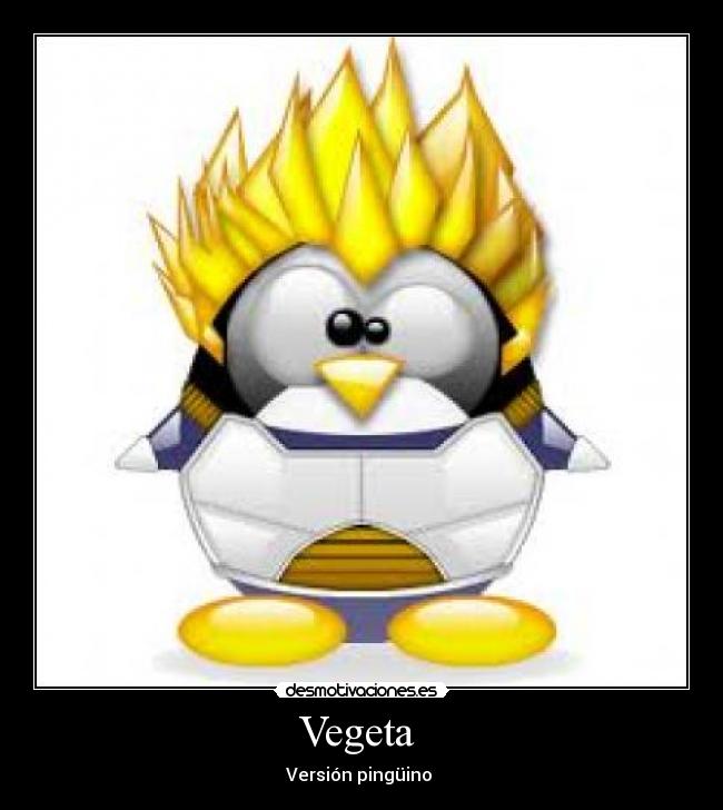 Vegeta  - Versión pingüino 