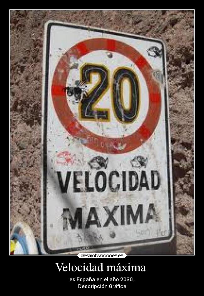 Velocidad máxima  - 