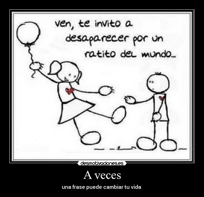 A veces -