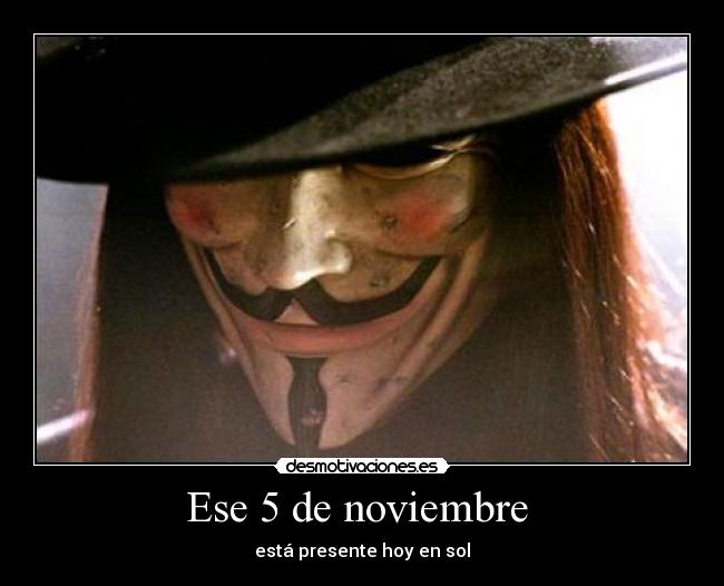 Ese 5 de noviembre  - 